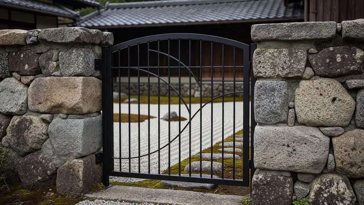 庭園用の門扉