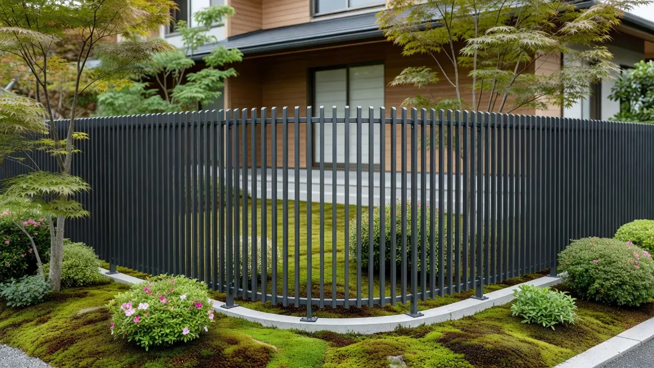 住宅用スチールフェンス